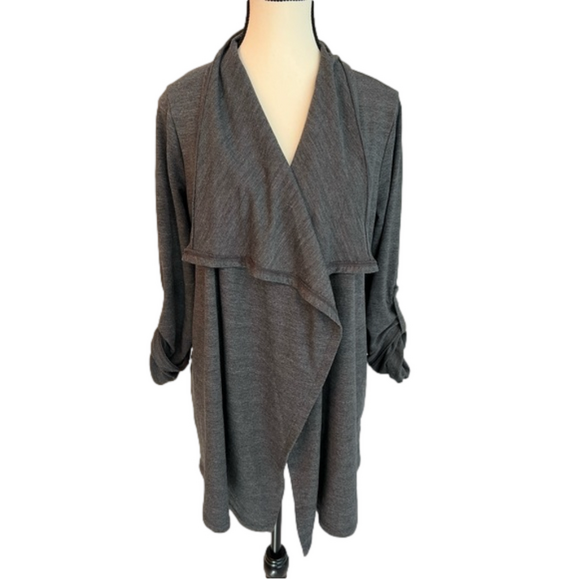 Motherhood Maternity gray cardigan EUC, size M - Picture 1 of 11